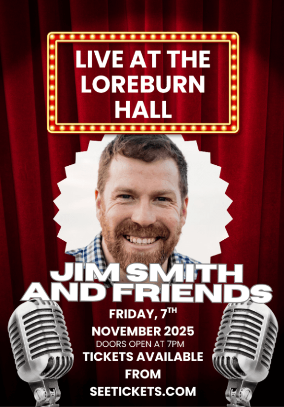 a poster advertising Jim Smith and Friends