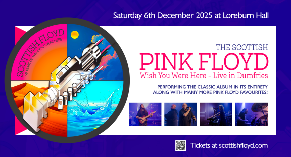 a flyer advertising the Scottish Pink Floyd