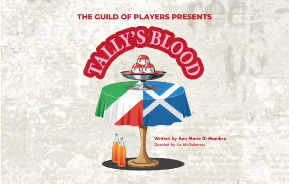 a poster for tally's blood the play
