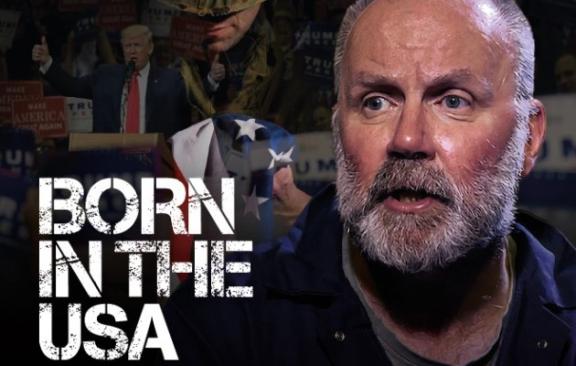 poster for born in the usa at the theatre royal