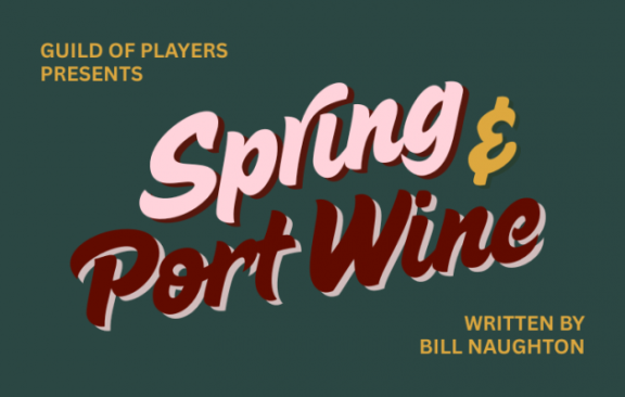 poster spring and port wine at the theatre royal