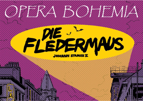 poster for opera bohemia