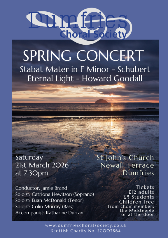 poster for spring concert