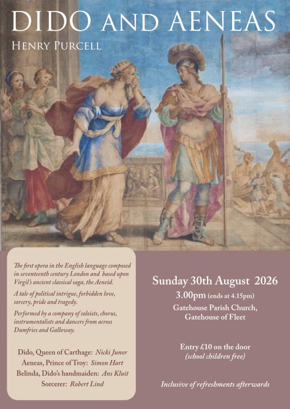 poster for Dido and Aeneas